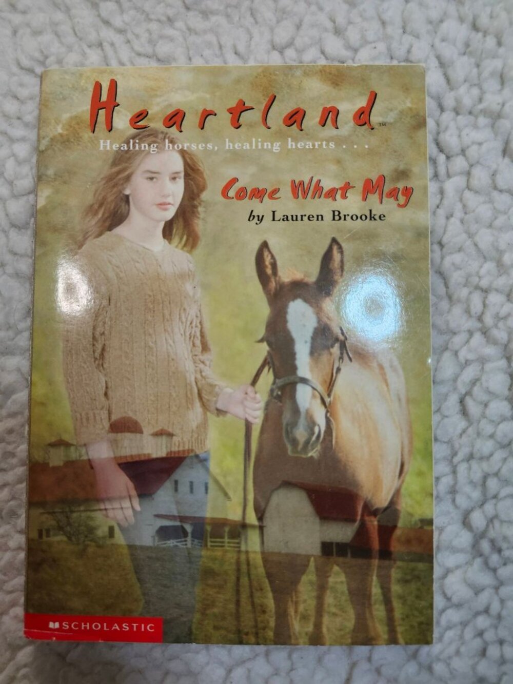Heartland Come What May Lauren Brooke Scholastic Paperback 2001 Horse Fiction